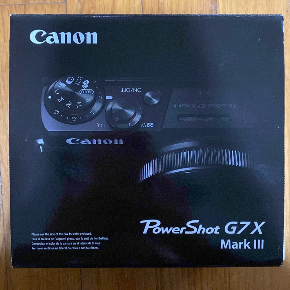 Canon Powershot G7X Mark III